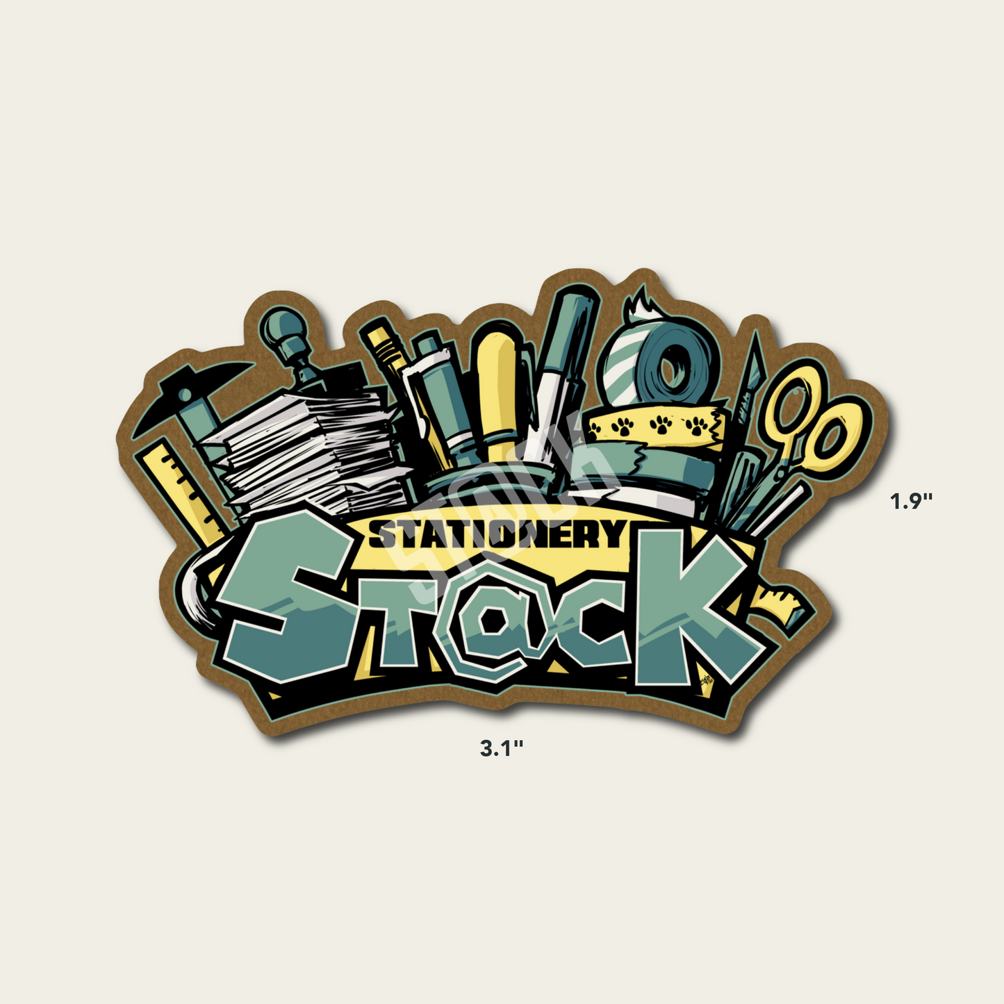 Stationery St@ck Sticker