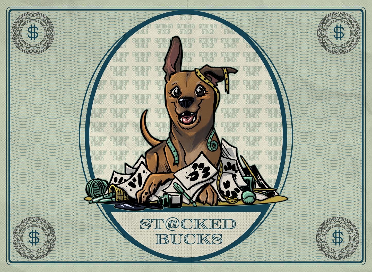 Stationery Stack Gift Card